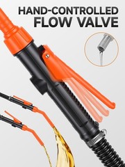 Eco-Friendly Portable Siphon Pump: No Spills, Quick Transfers, Universal Fit