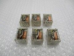INDUSTRIAL SPARE R10-E1Z2-V185 RELAY 12VDC LOT OF 6 UNMP