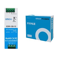 EDR-120-12 DIN Rail Power Supply 12V 10A 120W, Slim Switching Power Supply wi…