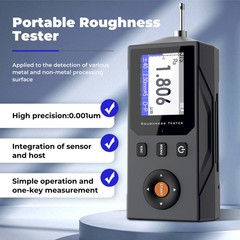 Surface Roughness Tester Roughness Measuring Ra Rz Rq and 12+ Parameters 0.001μm