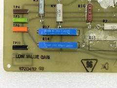 GE GENERAL ELECTRIC 872D432G3 LOW VALUE GATE PCB Board