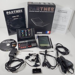Ectaco Partner Electronic Translator Teacher FRENCH P900 B-3 W/ GPS SD Cards Etc