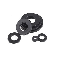 Black Nylon Flat Washers M2 M2.5 M3 M4 M5 M6 M8 M10 M12 M14 M16 M18 M20 M22 M24