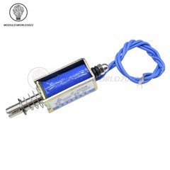 JF-0530B DC 24V 300mA 5N/10mm Pull-Push-Type Reset-Style Solenoid Electromagnet
