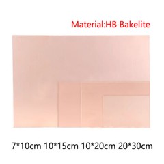 HB Single Sided Copper Clad Plate PCB Circuit Board 7*10 10*15 10*20 20*30cm