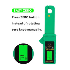 Current Clamp Meter Leakage Current Tester 0Ma-60A Portable Plastic AC DC Anti-I