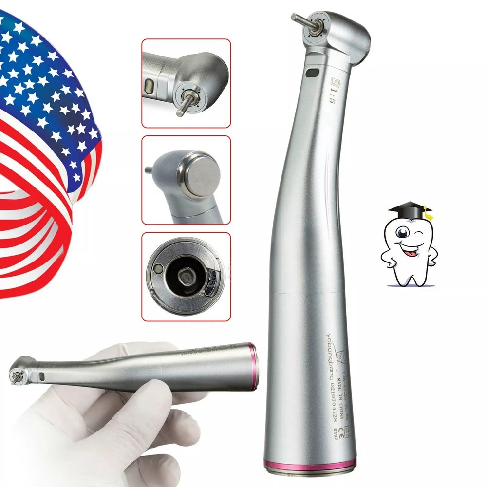 Yabangbang 1:5 Increasing Contra Angle Electric Dental Handpiece Fiber Optic st