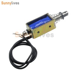 JF-0530B DC12V 300mA 5N/10mm Pull-Push-Type DC Solenoid Electromagnet