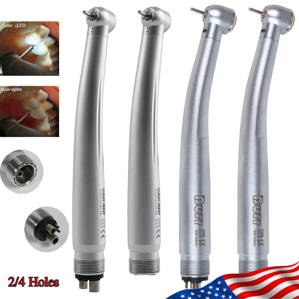 NSK/KaVo Style Dental LED Fiber E-generator/ High Speed Handpiece Turbine 2/4H