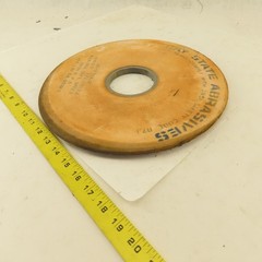 Bay State Abrasives 17A120N8VS2KS 12″x.500×3″ Angled Face Grinding Wheel 2070RPM