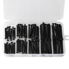 M3 X 8Mm 12Mm 16Mm 20Mm 25Mm Button Head Socket Cap Screws Bolts, 10.9 Grade All