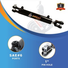 2.5×10 Hydraulic Cylinder – 2.5 Bore 10 Stroke Welded Clevis Hydraulic Cylinder