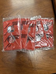 Pass & Seymour TP8-RED Trademaster Wall Plate 1 Gang 1 Duplex Qty 5