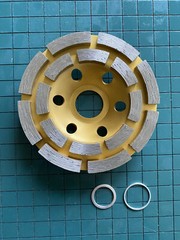 4”Grinding Cup Disc Wheel Angle Grinder 16Segs B Floor Concrete Cement Gro
