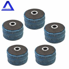 50Pack 4-1/2″ X 7/8″ 40 Grit T29 Premium Zirconia Flap Disc Sanding Grinding
