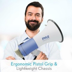 Pyle PMP59IR 50W Megaphone W/ Record & Rechargeable Battery iPod/MP3 Input
