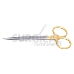 New Premium GERMAN TC Iris Scissors 4.5″ Straight Surgical Dental Instruments