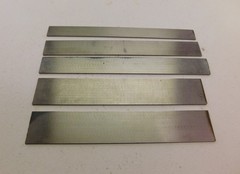 5 Machinist Tool Bit Blanks. New, Steel. Assorted Lengths over 7″. Lathe Mill Wo