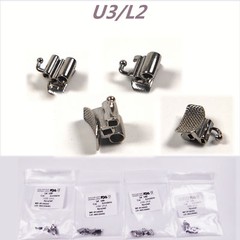Dental Orthodontic Convertible Buccal Tubes Roth MBT 022 1st Molar Double 3 Tube