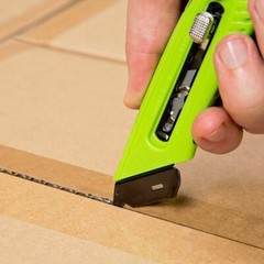 Pacific Handy Cutter S5 Safety Cutter – 3-in-1 Tool with Metal Fixed Guard 1/EA