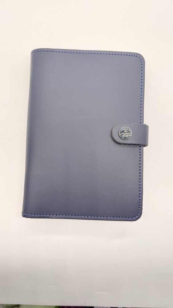 Filofax The Original Leather Navy Personal Agenda/Planner Organizer