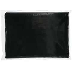 Plymor 4″ x 6″, Black 2 Mil Flat Open Plastic Poly Bags