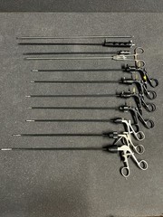 Set of 12 5mm Popular Laparoscopy Instruments Karl Storz Snowden V.Mueller Jarit