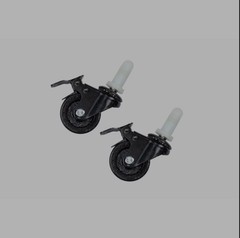 STZ Industries 2 in. D Swivel Polyurethane Caster 75 lb 2 pk