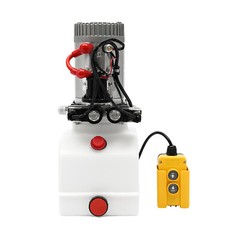 4l 12v Electric Hydraulic Pump Double Acting Hydraulic Pump For Dump Trailer