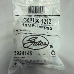 Gates G60136-1212 Hydraulic Hose Fitting MegaCrimp 3/4″ JIC Female Flare Swivel