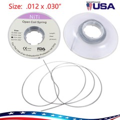 1-10 packs Dental Orthodontic Niti Open Coil Spool Springs 012*030″/010*030″ USA