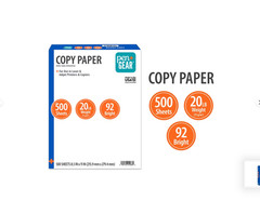 Multipurpose Copy Paper 8.5×11 White Printer Paper 20lb 92 Bright 500 Sheets