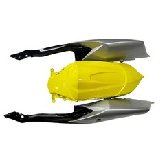 Glossy Yellow Gray ABS Fairing Kit Suzuki GSXR600 GSXR750 K8 2008-2010