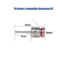RC Healing Abutments Closure Cap Titanium Fits Straumann ITI BLT Regular Screw