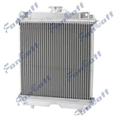 Radiator Fits Kubota Compact Core Size 13 7/9″ x 13 5/7″ Inlet/Outlet 1 1/9″ NEW