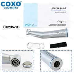 COXO Dental Low Speed Contra Angle Handpiece Air Motor 2/4 Holes Rotor Head Part