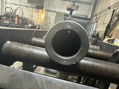4140 Steel Tubing – 4.897″ OD x 3.229″ ID x 8″ Long – Alloy Tube – CNC Machining