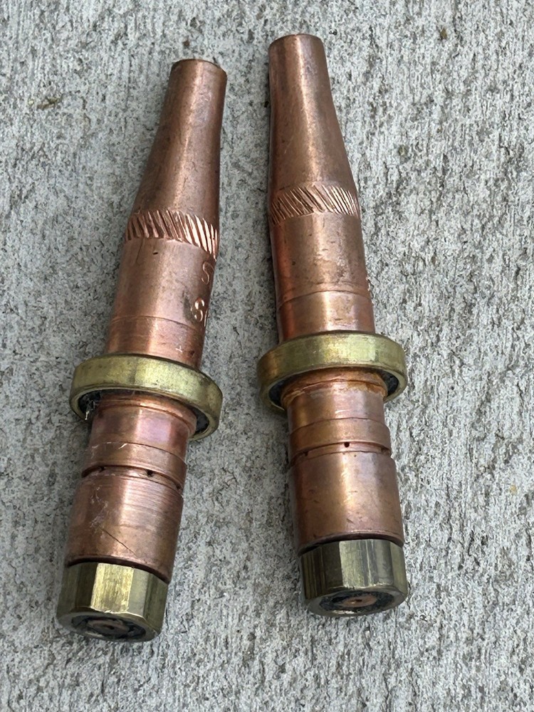 Lot Of 2 Pieces OEM Smith By Miller 2″ Genuine Acetylene Cutting Tip SC12-3