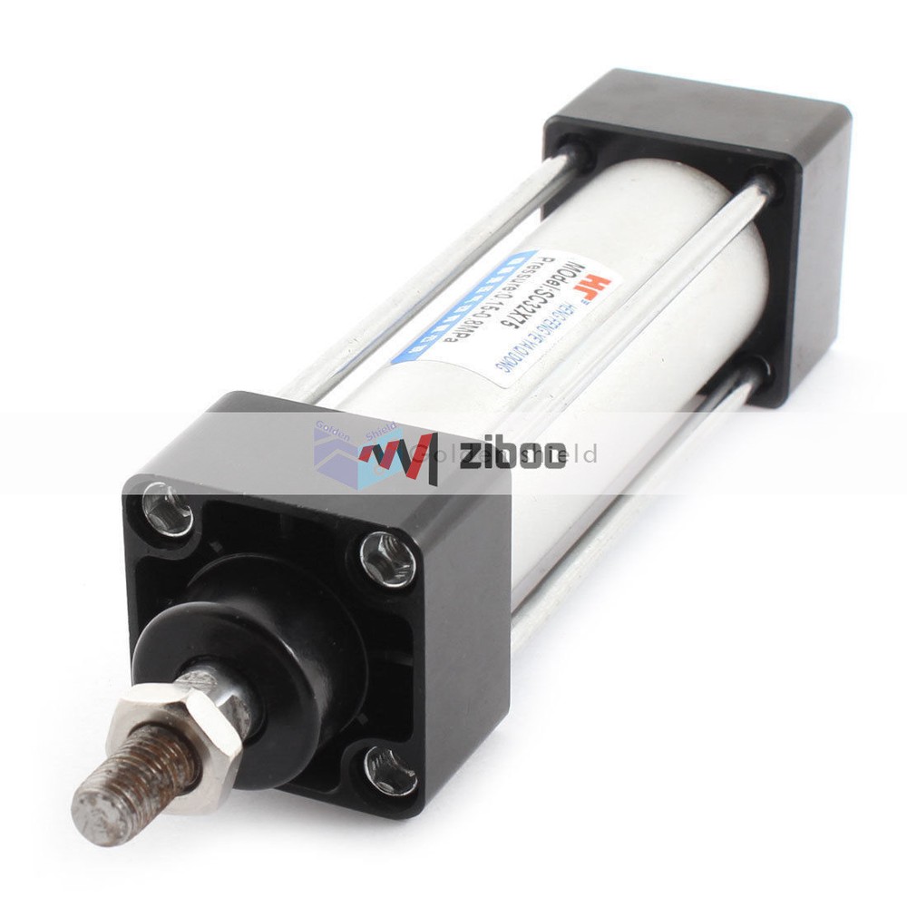 SC32x75 32mm Bore 75mm Stroke Screwed Piston Rod Dual Action Air Cylinder