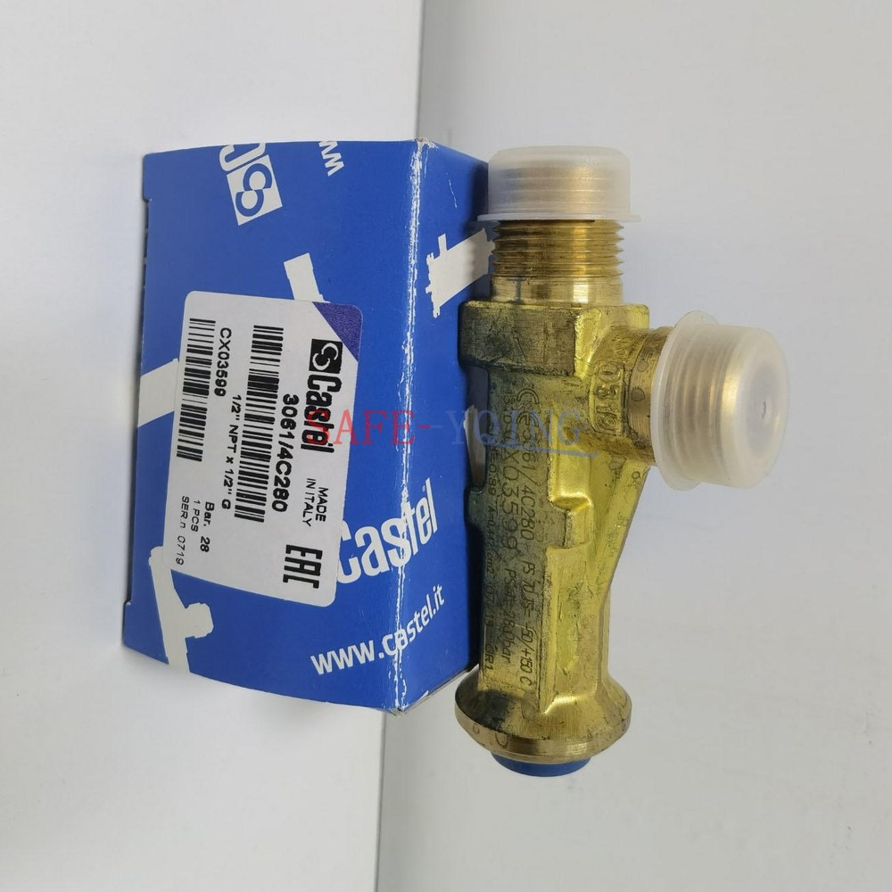 1PC NEW CASTEL Safety relief valve 3061/4C280 1/2 28KG