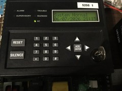 Honeywell Silent Knight SK-5208 Fire Alarm Control Panel Board TESTED & WORKING