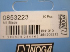 BN1010 | 10 Pack – N1 Blades for Steel, Aluminum, Plastic Light Duty QTY 10