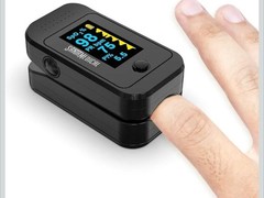 Santamedical Dual Color OLED Pulse Oximeter Fingertip, Blood Oxygen Saturation
