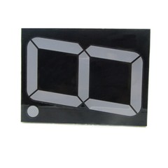 1 × Red 7 Segment 5″ Inch LED Single Digit display Common Anode 1 Bit 10-Pins