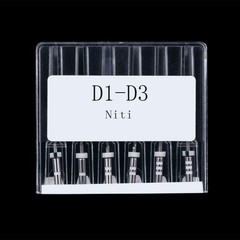 Dental Endo Retreatment Root Canal Engine NiTi Rotary Files D1-D3