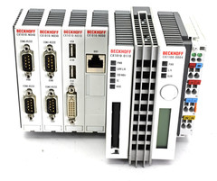 Beckhoff CX1010-0110 PLC CPU CX1010-N000 + N010 + N030 + N040 CX1100-004 PSU I/O