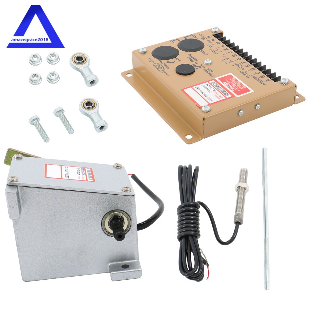 ESD5500E Alternator Generator Governor Actuator ADC120-12V MSP6729 Speed Sensor