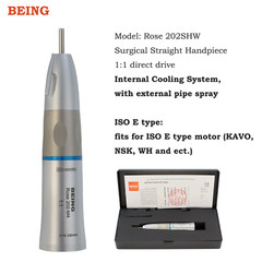 BEING Dental Surgical Handpiece 1:1 Straight 20:1 Implant Contra Angle Nose Cone