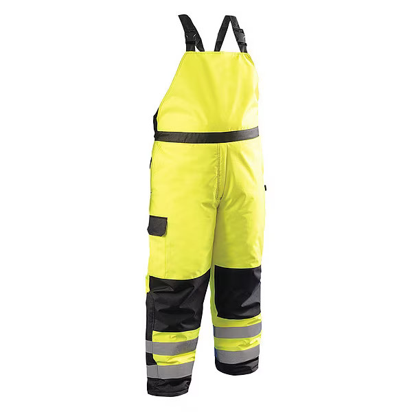 Occunomix LUX-WBIB-YM Rain Pants, Yellow, M, Fits Waist 36 to 38″