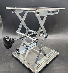 8″ x 8″ Lab Jack Scissor Stand Platform – 10.5″ Height – 25kg/55lbs New
